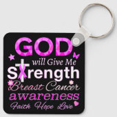 神が与え力を与える キーホルダー (裏面)