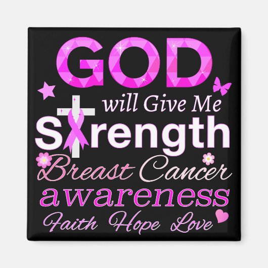 神が与え力を与える マグネット (正面)