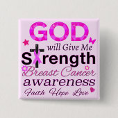 神が与え力を与える 缶バッジ (正面)