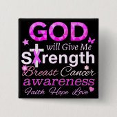 神が与え力を与える 缶バッジ (正面)