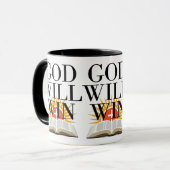 神が二音のマグカップを勝ち取る マグカップ (正面左)