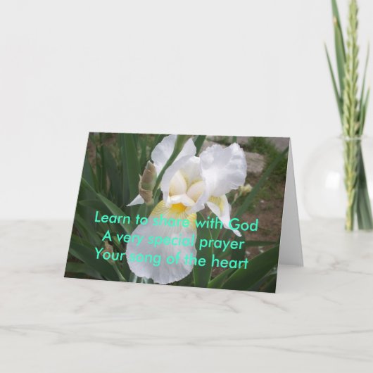 -神が付いている共有を学んで下さい カード (正面)