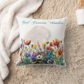 神が作疑問に思成す-装飾用クッション(16 x 16") クッション (ブランケット)