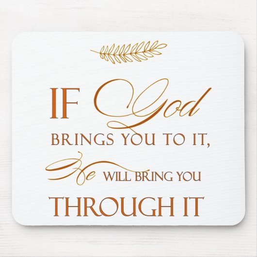 神が作遠くにる マウスパッド (正面)