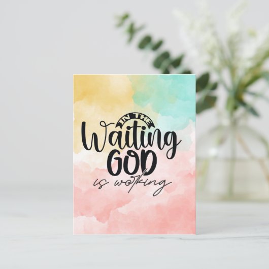 神が働いている待ち伏せ ポストカード (スタンド正面)