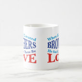 神が兄弟を創造された時 コーヒーマグカップ (中央)