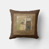 神が全ての必要な鳥を供える クッション (裏面)