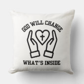 神が内部を変える クッション (正面)
