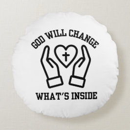神が内部を変える ラウンドクッション