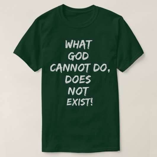 神が出来ないことはeistPremiumではない Tシャツ (デザイン正面)