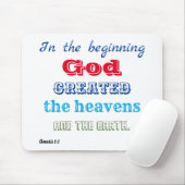 神が創造された初めの時 マウスパッド (マウス)