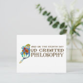 神が創造した哲学 ポストカード (スタンド正面)