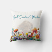 神が創造す疑問に思る-フローラ信仰装飾用クッション クッション (裏面)