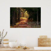 神が居ない所は無い ポスター (キッチン)