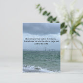 神が嵐を鎮める ポストカード (スタンド正面)