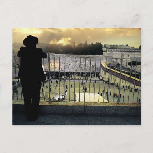 神が彼の民を訪れる時 ポストカード (正面)