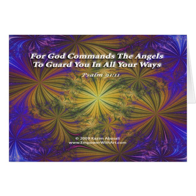 神が御使いを命じるために (正面横)