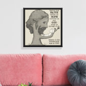 神が我々を支配する キャンバスプリント (インサイチュ (リビング))