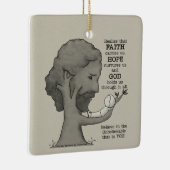 神が我々を支配する セラミックオーナメント (右)