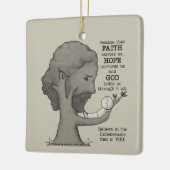 神が我々を支配する セラミックオーナメント (左)