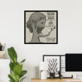 神が我々を支配する ポスター (ホームオフィス)