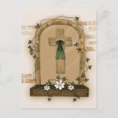 神が扉を閉じると、神は窓を開ける ポストカード (正面)