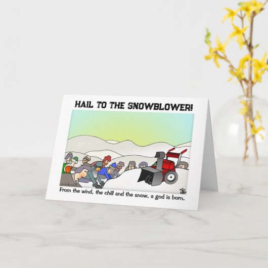 神が折り畳ま生まれれば挨拶のカード カード (黄色い花)