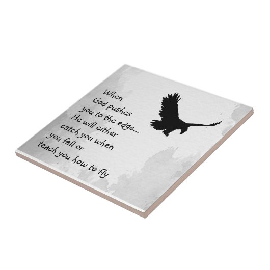 神が捕らえたり飛んだりするために教え端に押し込まれる タイル (側面)