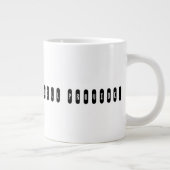 神が提供する事を行いなさい。 ジャンボコーヒーマグカップ (右)
