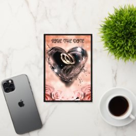 神が日付を除いてピンク色に集めたもの 箔グリーティングカード