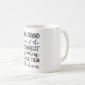 神が最強の女性を見つけ人事顧問に コーヒーマグカップ (正面右)