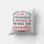 神が最強の女性検事弁護士を見つけた クッション (裏面)