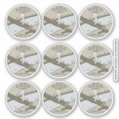 神が来る シール (正面)