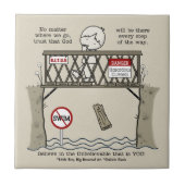 神が来る タイル (正面)