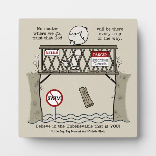 神が来る フォトプラーク (正面)