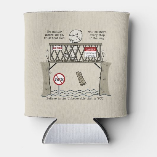 神が来る 缶クーラー (正面)