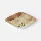 神が栄光のクリスマスツリーの星になる ペーパープレート (傾斜あり)