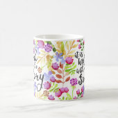 神が栄光のマグカップになることは良い コーヒーマグカップ (中央)