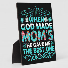 神が母を作った時 フォトプラーク