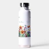 神が水疑問に思瓶をパーソナライズされた22oz造る ウォーターボトル (左面)