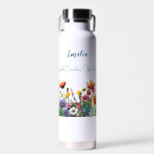 神が水疑問に思瓶をパーソナライズされた22oz造る ウォーターボトル (正面)