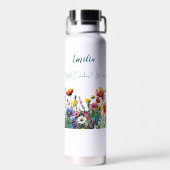 神が水疑問に思瓶をパーソナライズされた22oz造る ウォーターボトル (背面)