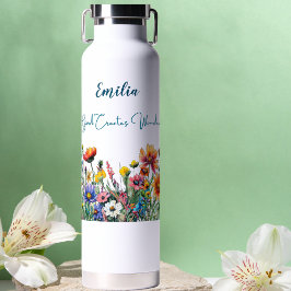 神が水疑問に思瓶をパーソナライズされた22oz造る ウォーターボトル