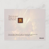 神が用意したもの ポストカード (裏面)