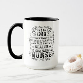 神が看護師を作った マグカップ
