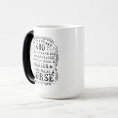 神が看護師を作った モーフィングマグカップ (正面左)