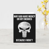 神が私の敵に慈悲を与えられますように カード (黄色い花)