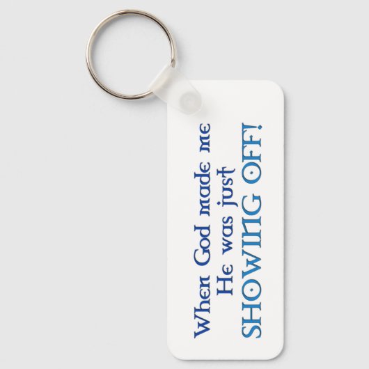 神が私をキーチェーンにした時 キーホルダー (正面)