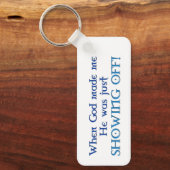 神が私をキーチェーンにした時 キーホルダー (正面)