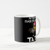 神が私を作った後、彼はTa Da Chickenおもしろいと言った コーヒーマグカップ (正面右)